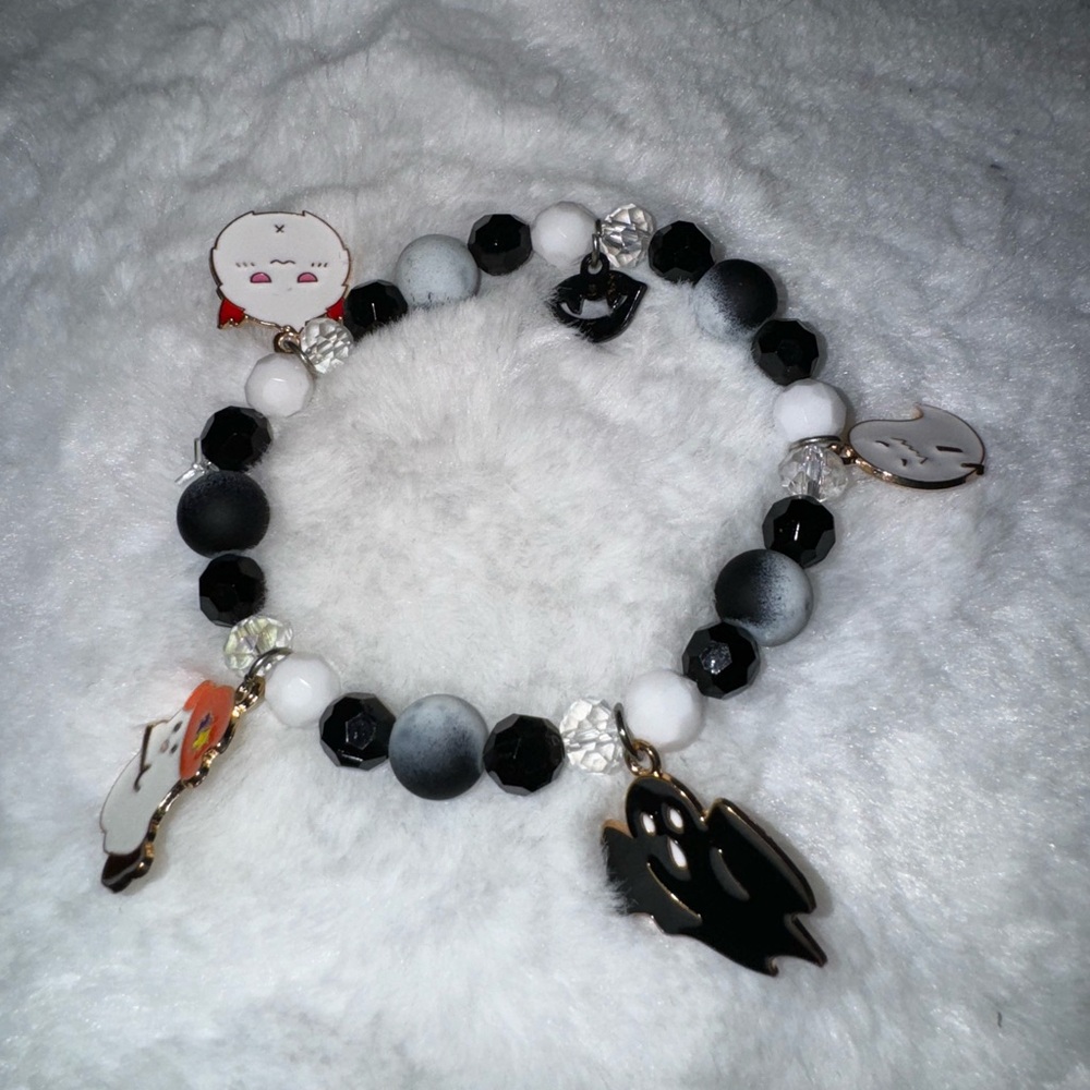 Halloween charm bracelet